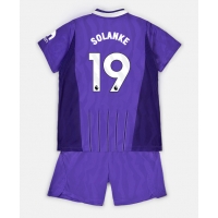 Camisa de Futebol Tottenham Hotspur Dominic Solanke #19 Equipamento Alternativo Infantil 2026-27 Manga Curta (+ Calças curtas)